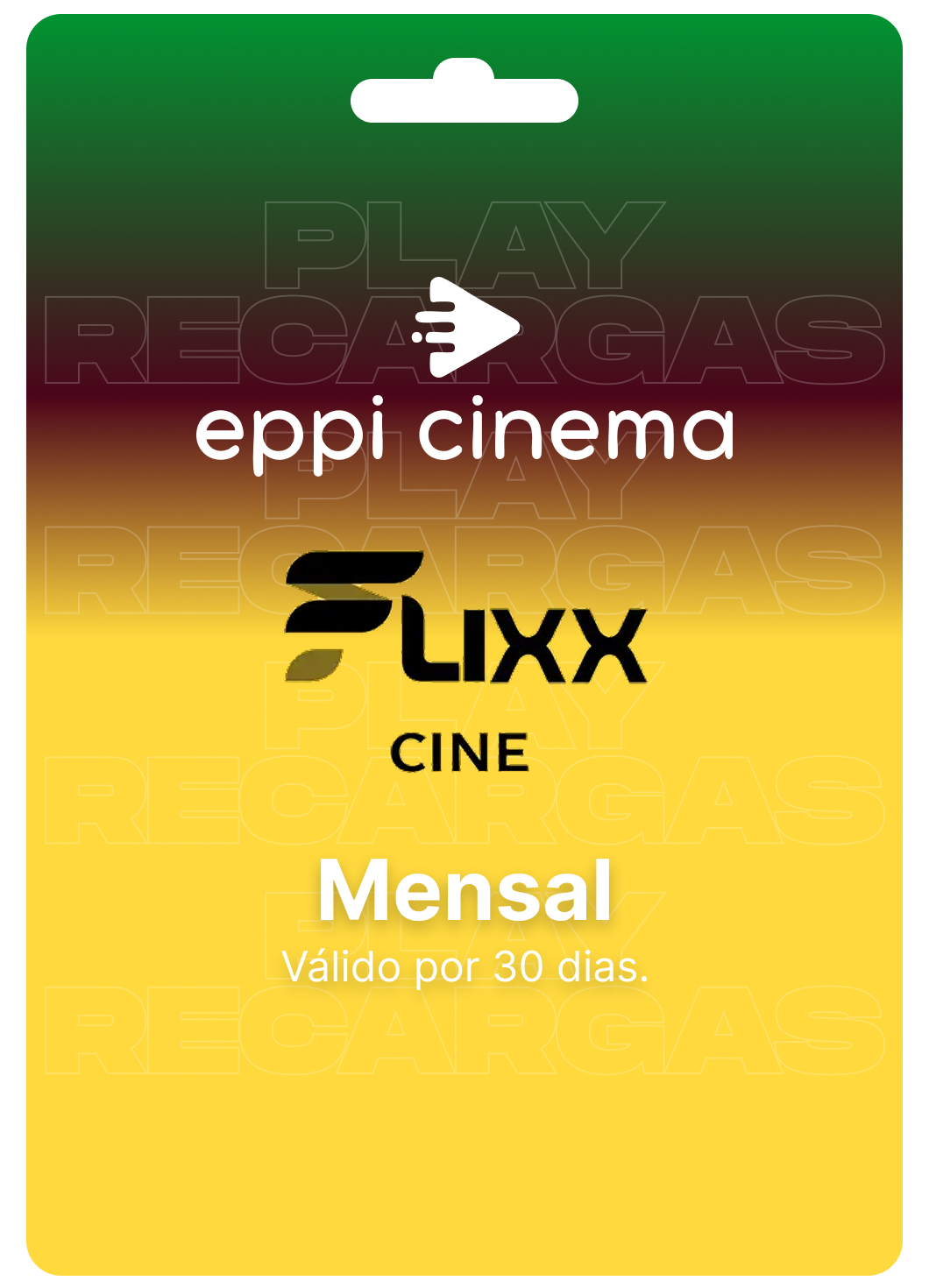 Gift Card EPPI / FLIXX CINE - Mensal
